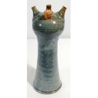 Keramiek olielampje met 3 tuitjes